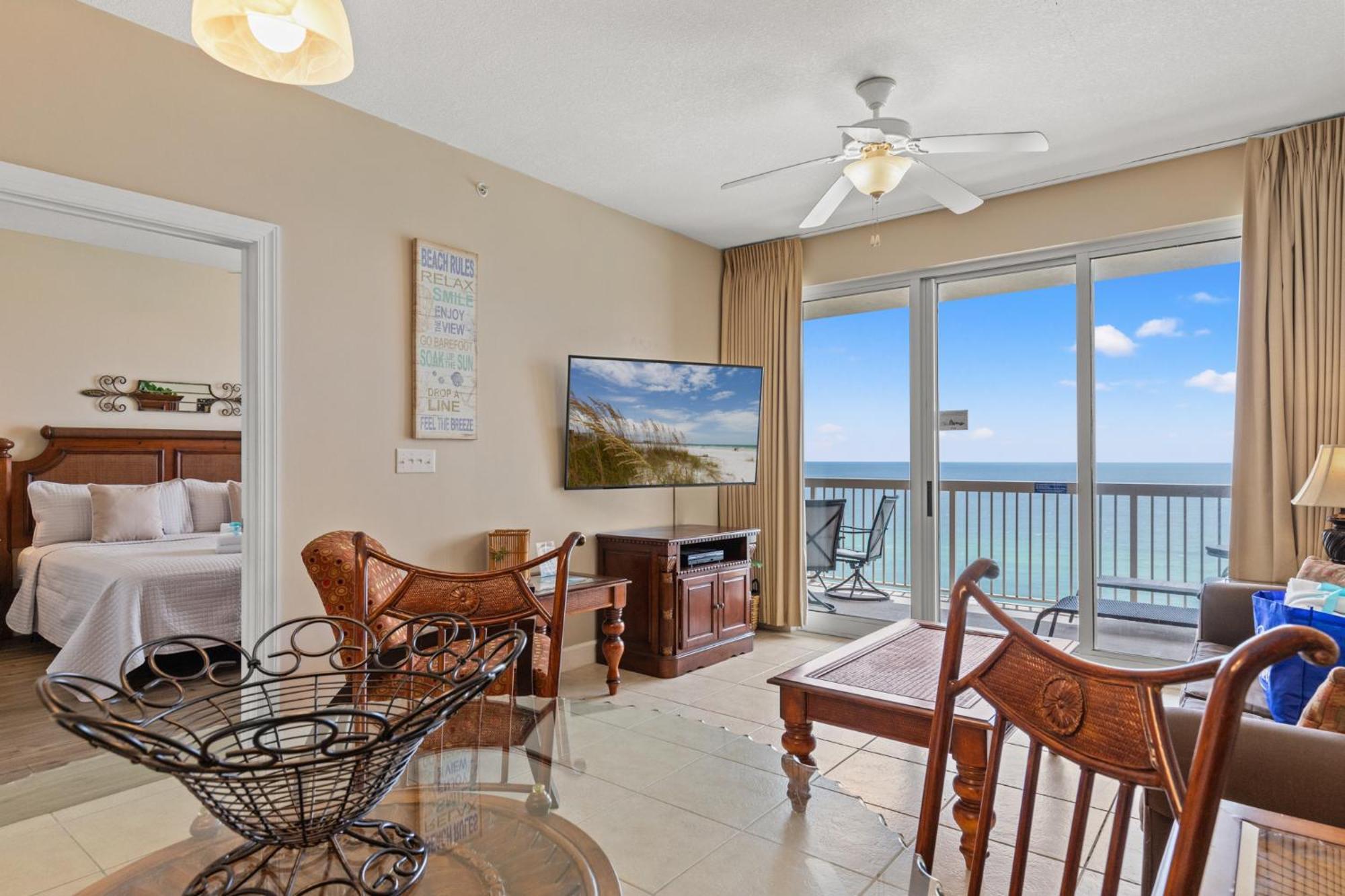 Gulf Front Master Br In Sunrise Beach With Amazing Views! Sleeps 7! Panama City Beach Luaran gambar