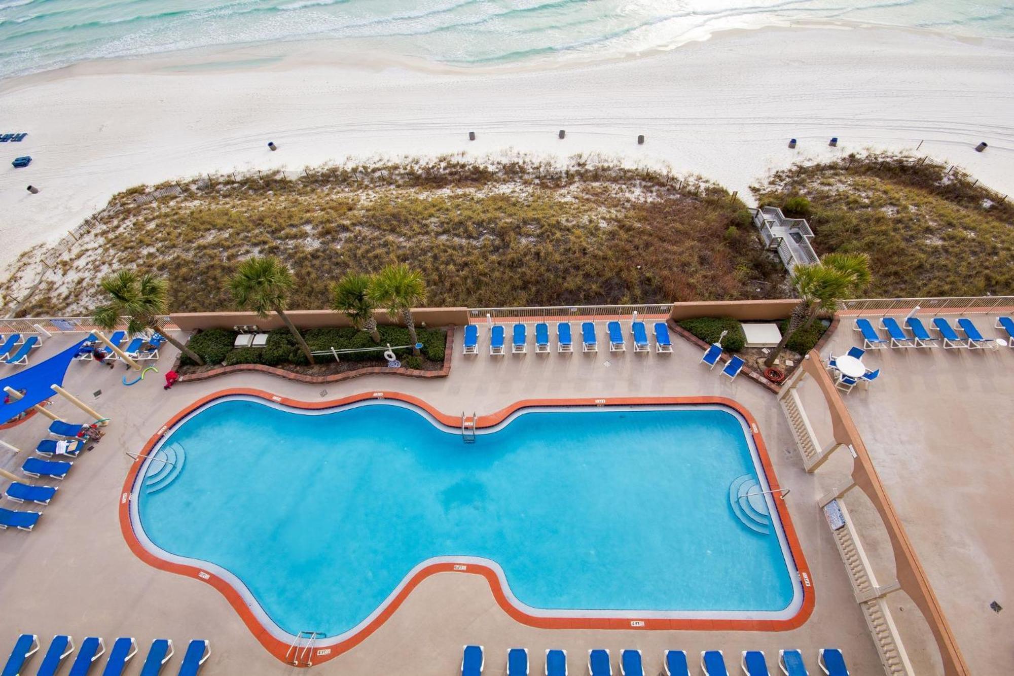 Gulf Front Master Br In Sunrise Beach With Amazing Views! Sleeps 7! Panama City Beach Luaran gambar