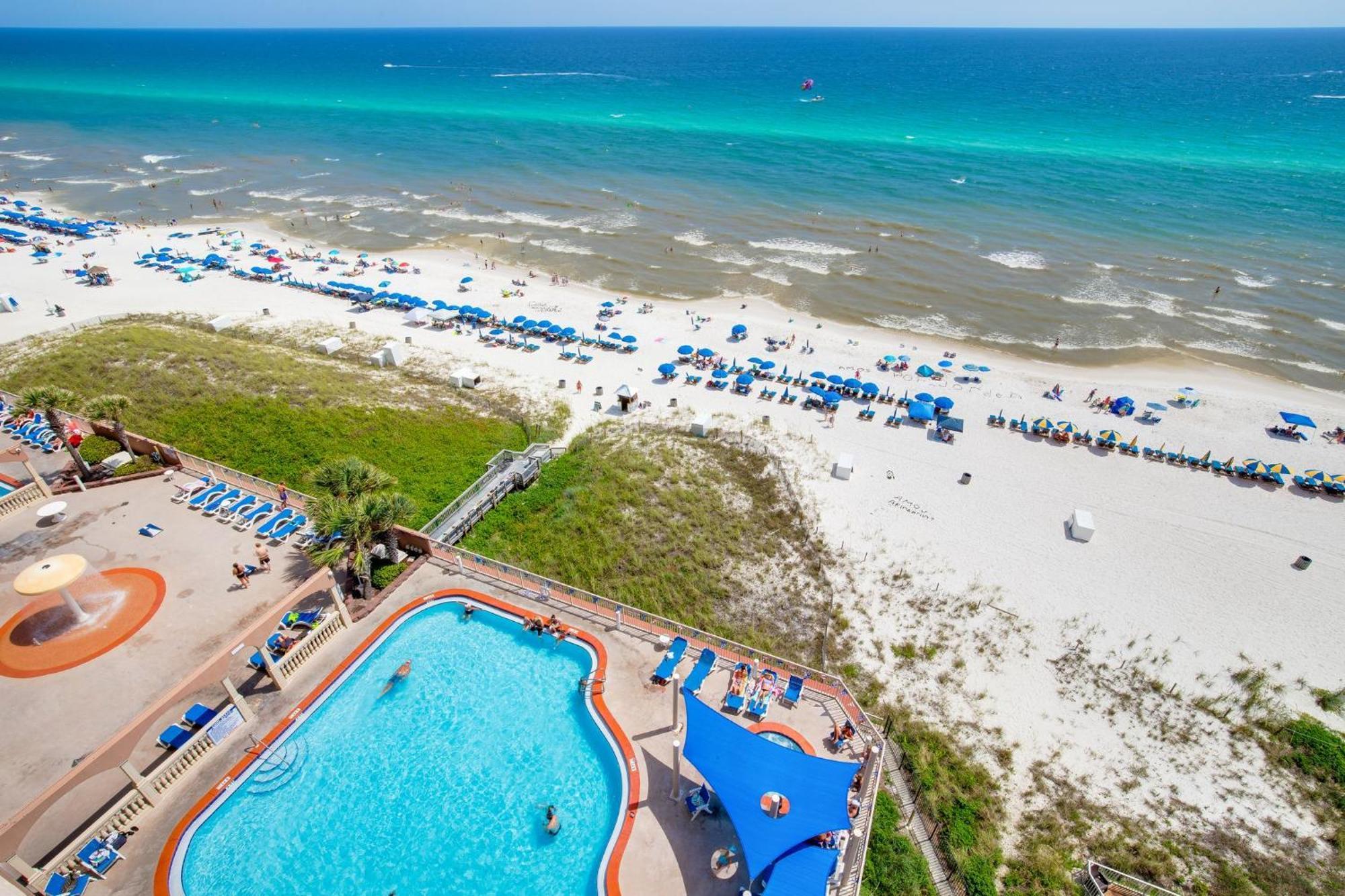 Gulf Front Master Br In Sunrise Beach With Amazing Views! Sleeps 7! Panama City Beach Luaran gambar