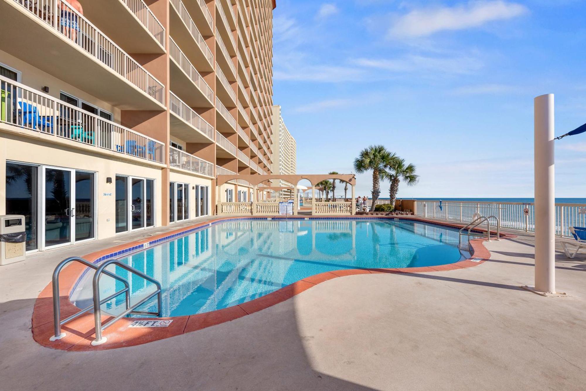 Gulf Front Master Br In Sunrise Beach With Amazing Views! Sleeps 7! Panama City Beach Luaran gambar