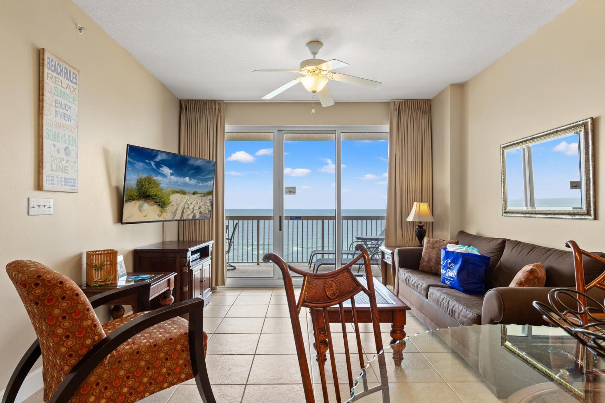 Gulf Front Master Br In Sunrise Beach With Amazing Views! Sleeps 7! Panama City Beach Luaran gambar