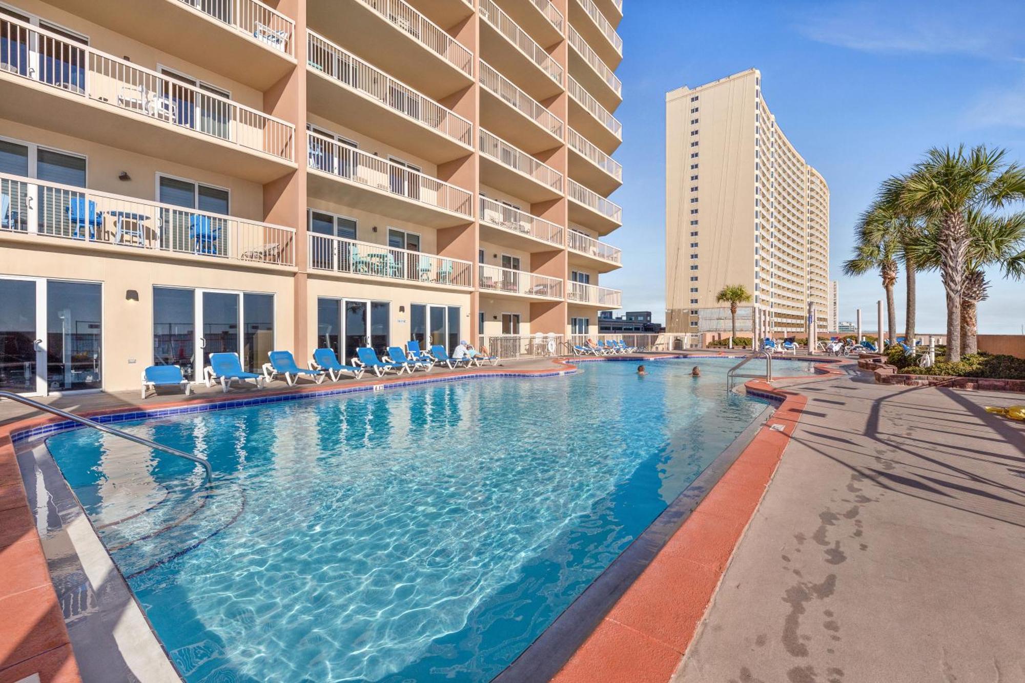 Gulf Front Master Br In Sunrise Beach With Amazing Views! Sleeps 7! Panama City Beach Luaran gambar
